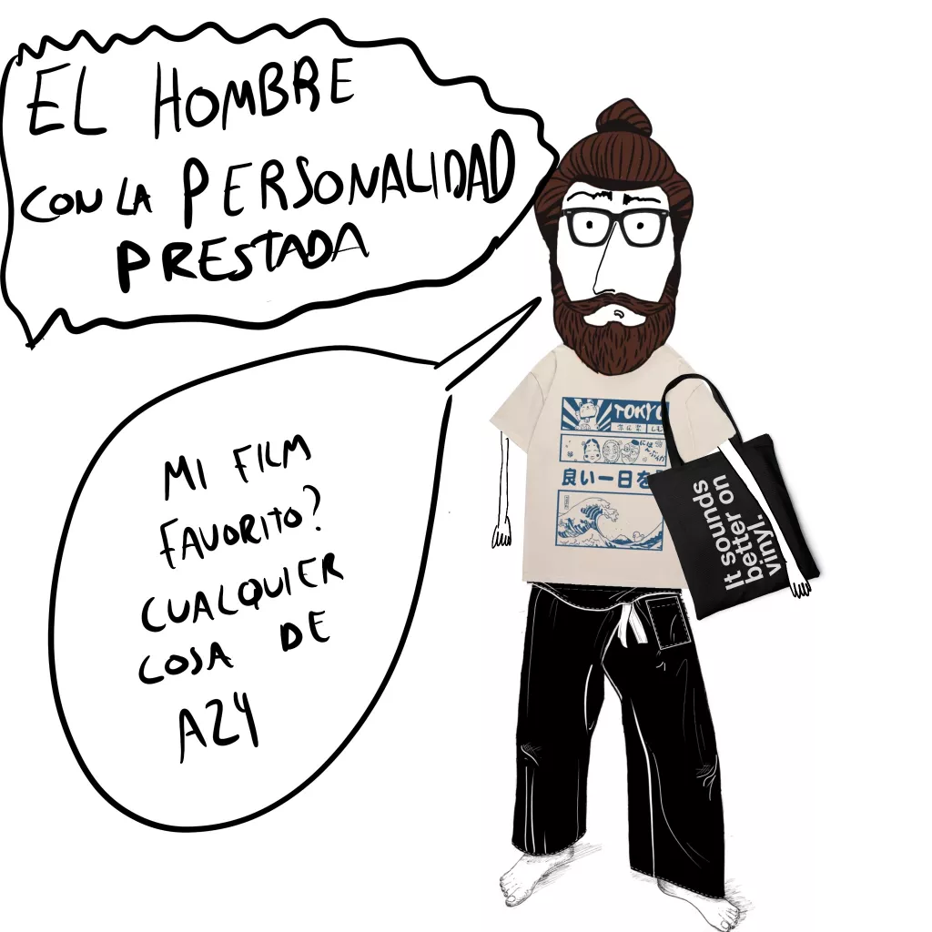 el hombre con personalidad prestada